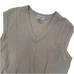 Wilkes‎ Bashford Sweater Vest Mens 2XL 52 Cashmere Knit Sleeveless Pullover
